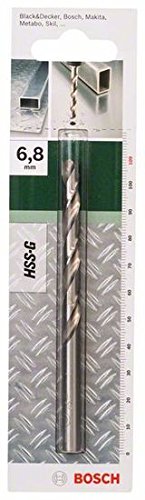 [Australia - AusPower] - Bosch DIY 2609255049 Metal Drill Bit HSS-G 6.8 x 69 x 109 mm (1) 6,8 mm 