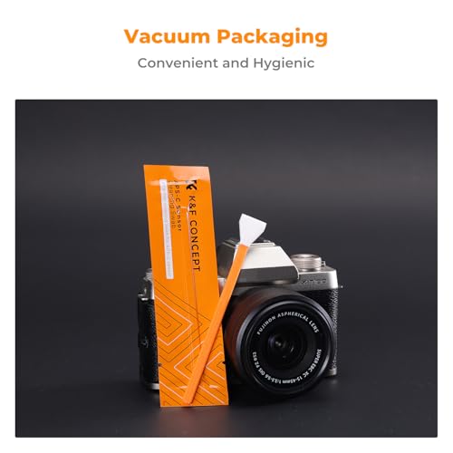K&F CONCEPT APS-C-Frame Sensors Cleaning Swabs,for CCD and CMOS