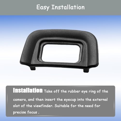 DK20 Eyepiece Cup Viewfinder for Nikon D5200 D5100-2PCs