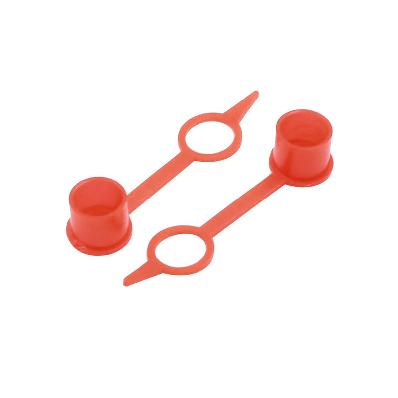 X AUTOHAUX Set of 10 Straight Grease Nipple Fittings with Dust Cap for Car M6