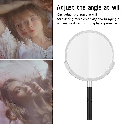 Ghost Effect Glass Filter, 77mm Camera Filter Double Sided Prism for Image ghosting Effect, Photography Accessories Special Effects Filter, HA111