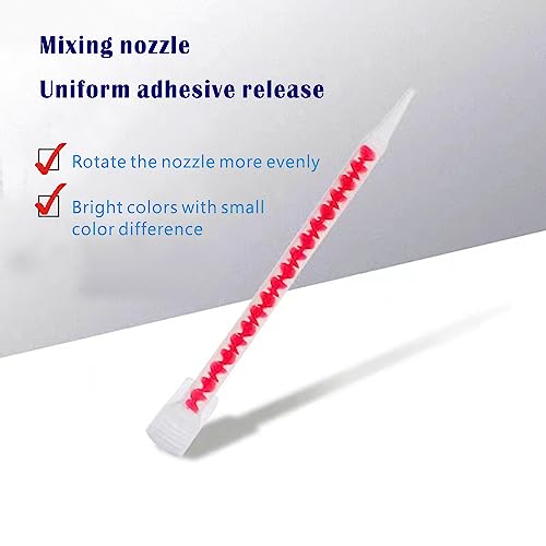 ANZHUO 20-piece dual barrel mixing nozzles for double epoxy spray gun adhesive dispenser accessories
