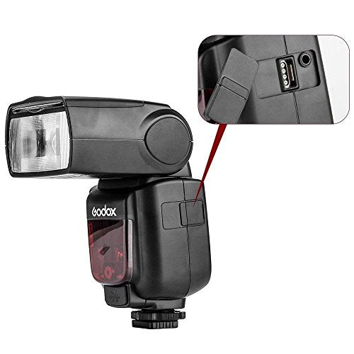 GODOX TT600 2.4G Wireless Camera Flash, Master/Slave GN60 Manual Flash