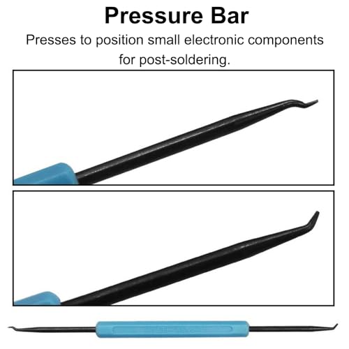 6 in 1 Welding Tool Kit, Double Sided Soldering Assistence Disassembly Tool, PCB Cleaner, PCB Repair Kit (Blue)