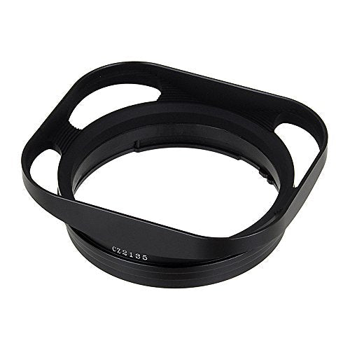 Fotodiox Pro Rangefinder Inspired Lens Hood Compatible with RX1 / RX1 R / RX1 RII and Various E-Mount Lenses - All Metal Rangefinder Style Hood (Replaces LHP-1 Hood)