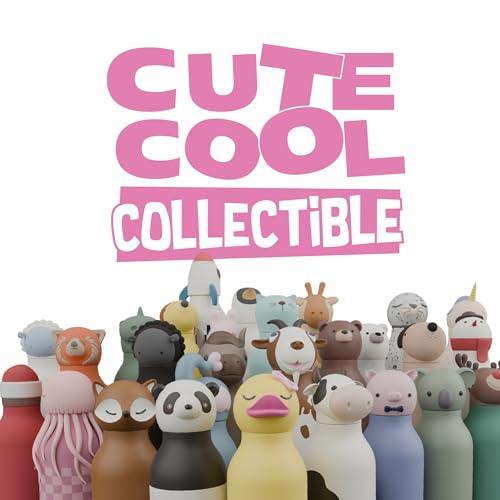 asobu Bestie Cow Water Bottle, Cute Collectible Character, BPA Free WILLOW THE COW