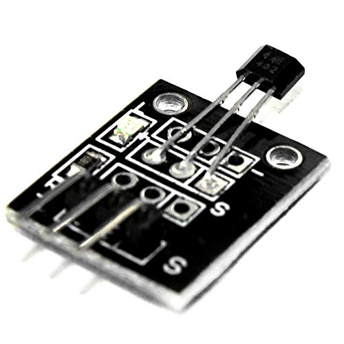 ARCELI 5pcs Hall Effect KY-003 Magnetic Sensor Module DC 5V for Arduino PIC AVR Smart Cars