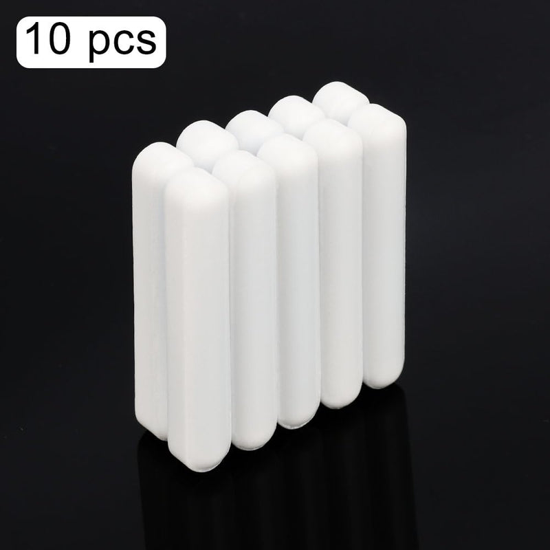 stonylab 10-Pack Stir Bar Set, 50 mm PTFE-Coated Magnetic Stirring Bars White Stir Mixer for Stirrers, 10 PK 50 mm (Pack of 10)