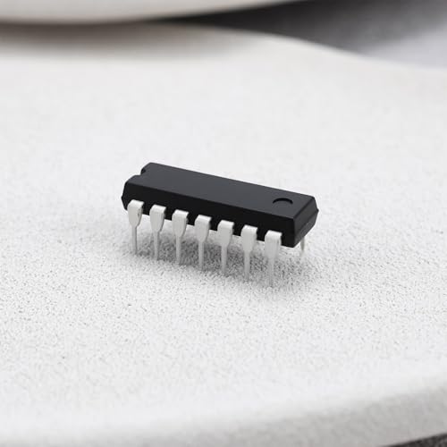 EMSea SN74HC14N 6-K Schmitt Trigger Inverter IC Chip DIP14 for Breadboard (Pack of 20)