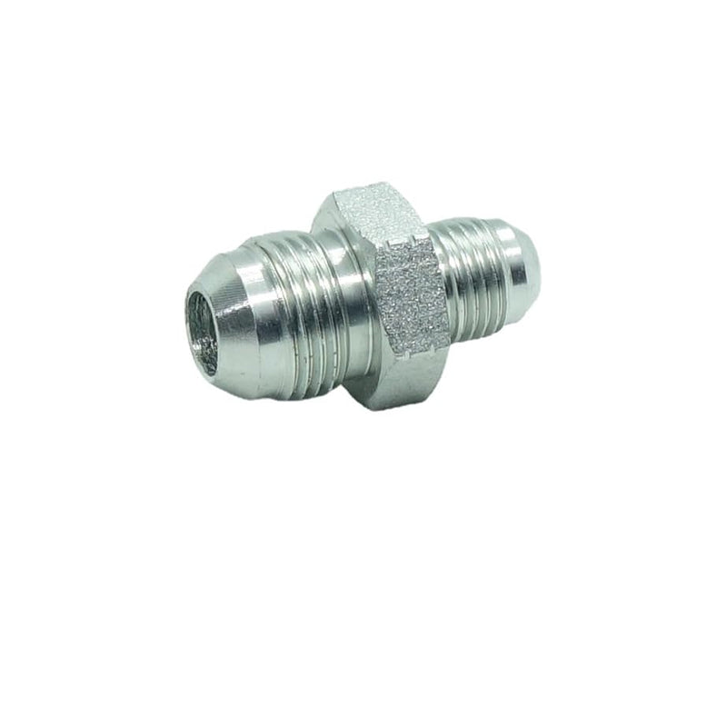 [Australia - AusPower] - 1 Piece 1/2" JIC(3/4"-16) Male x 3/8" Male JIC 37° (9/16"-18) Flare Straight Union Reducer Adapter Hydraulic Fitting Straight 1/2" Jic x 3/8" Jic 