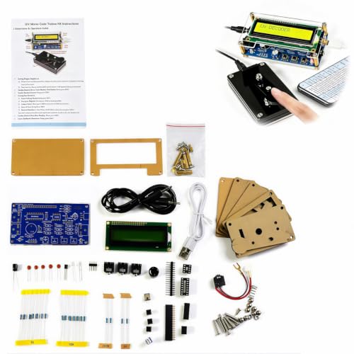 DIY Morse Code Soldering Kit, Morse Code Trainer Kit, Electric Soldering Kit with Components, Circuit Board and Housing, Perfect for Electronics Enthusiasts, Beginners, Individual Parts