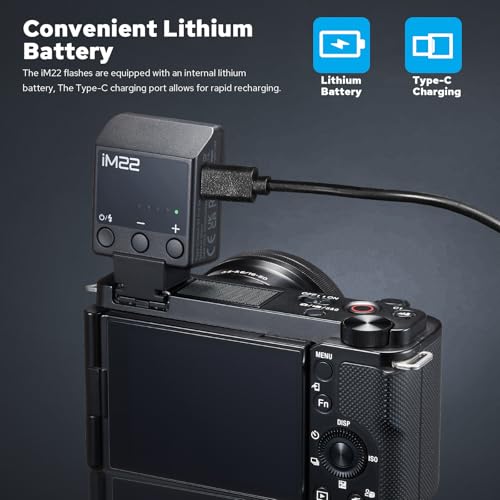 Godox iM22 Mini Manual Flash for Standard Hot Shoe Cameras Godox IM22