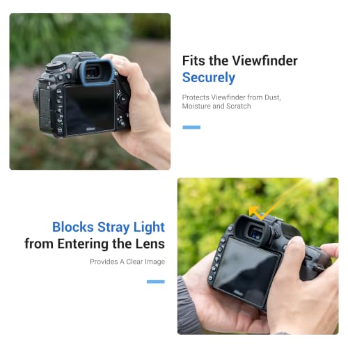 Long Viewfinder Eyecup Eyepiece for Nikon D750 D780 D7500 D7200 D3500 D3400 Nikon DK-20 DK-21 DK-23 DK-25 DK-28 Replacement