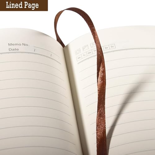 Marine Gifts Men Women Marine Corps Gifts for Men Religious Gift Military A5 Leather Refillable Journal Notebook 200 Lined Pages with Pen Deployment Appreciation Inspiration Gift for Marine