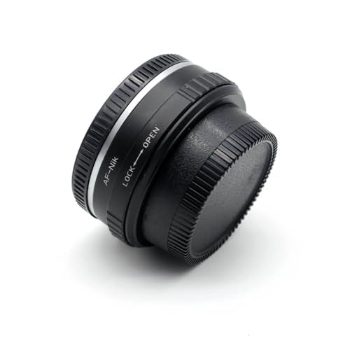 AF-Nik Lens Mount Adapter with Optical Glass for Sony Alpha/for Minolta AF Mount Lens to for Nikon F Mount Camera AF-Nik