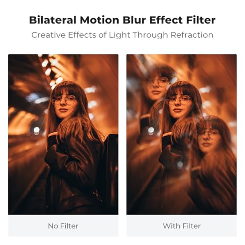 K&F CONCEPT 82mm Bilateral Blur Ghost Motion Filter