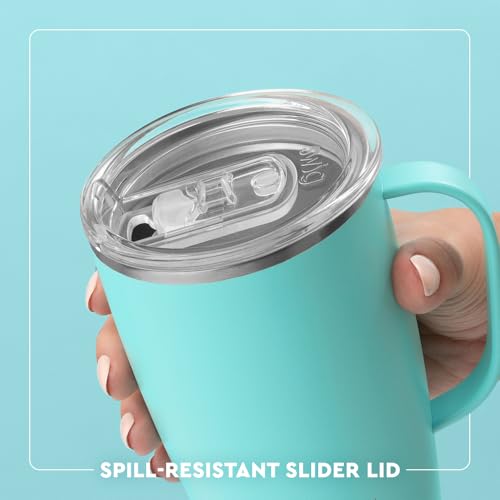 Swig Life 18oz Insulated Travel Mug with Handle & Lid, Caliente 18 Ounces