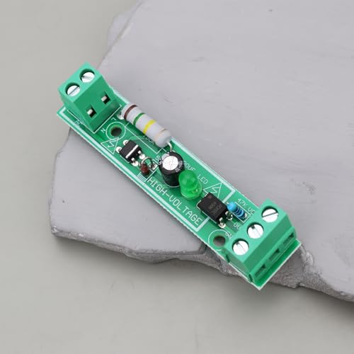 2pcs AC 220V to DC 3-24V Optocoupler Isolation Module 1 Channel Trigger Switch Sensor Board Compatible with A-rduino ESP8266