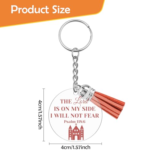 Ximalun Christian Keyring Bulk Religious Bible Verse Gifts Inspirational Scripture Gifts for Women Men Friends Family Church Members Easter Christmas Birthday Graduation Gift