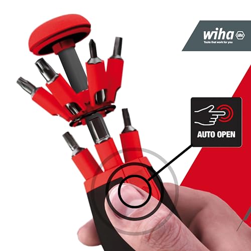 Wiha SB 3803-04021 LiftUp 26one EU, Red Black (43895) Bits Metric (New)