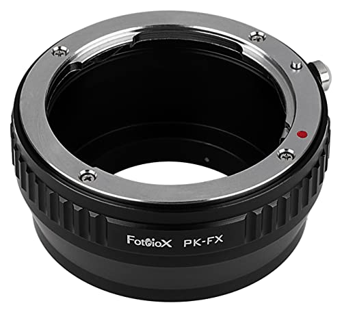 Fotodiox Lens Mount Adapter Compatible with Pentax K Mount (PK) SLR Lens on Fuji X-Mount Cameras Standard