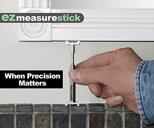 ezwoodshop extendable measuring stick tool, pinch stick for woodworking and carpentry projects
