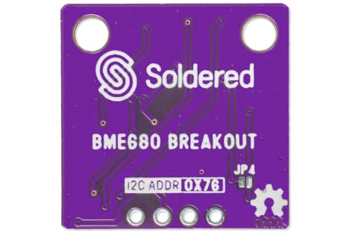 Soldered Environment & Air Quality Sensor BME680 Breakout Board | I2C | 1.71V - 3.6V | Made in EU | 333035