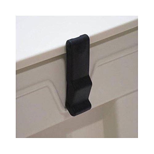 [Australia - AusPower] - Flexible Draw Latch 4'' Soft Black Rubber Replacement Southco C7-10 for Cooler, Boat Compartment, Cargo Box 