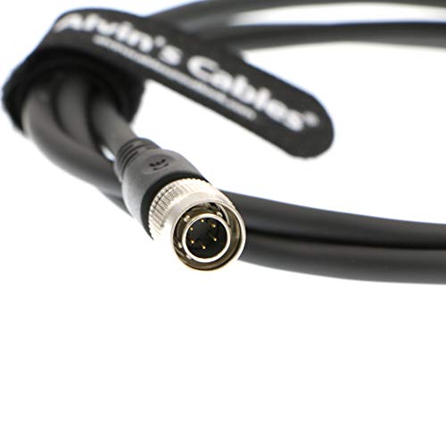 Alvin's Cables 6 Pin Hirose Male to 6 Pin Hirose Male Cable 1m