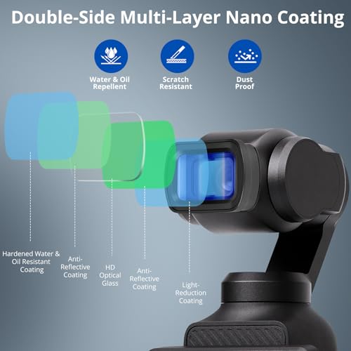 1.2X Anamorphic Lens Compatible with DJI Osmo Pocket 3/4/Xtra Muse 1.2X Anamorphic