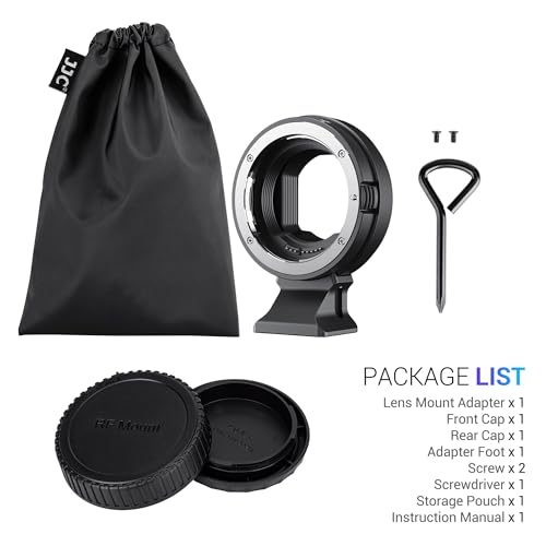 EF-EOS R Auto Focus Lens Mount Adapter for Canon EF EF-S to RF R50 Adapter White