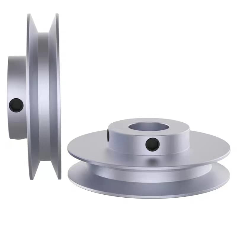 [Australia - AusPower] - CHANCS Outer Diameter 100mm Single Groove Pulley 17mm Fixed Bore Pulley for Drilling Machine 6MM PU Round Belt Outer diameter:100mm Inner diameter:17mm 