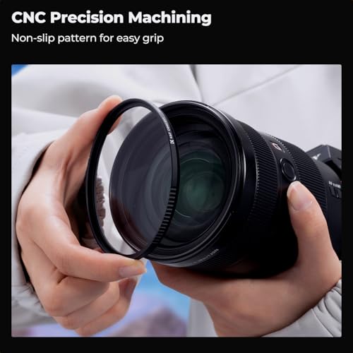 K&F CONCEPT 55mm MCUV Lens Protection Filter High Definition Optical Glass