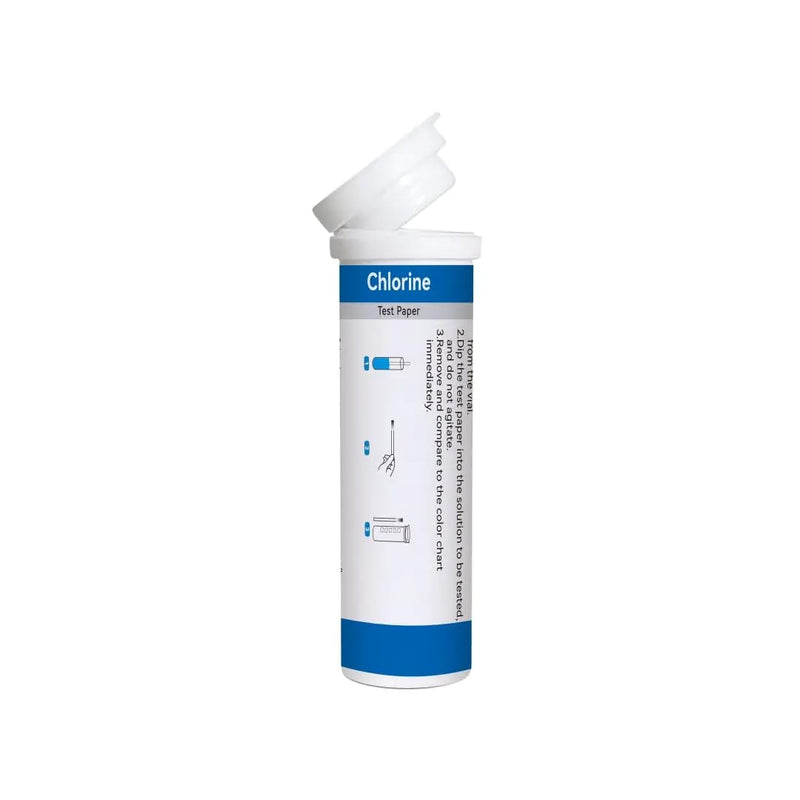 [Australia - AusPower] - Sanitizer Solution Water Test Strips for Restaraunts and Bars, 10-200 PPM, 1 x Vial 100 Test Strips 
