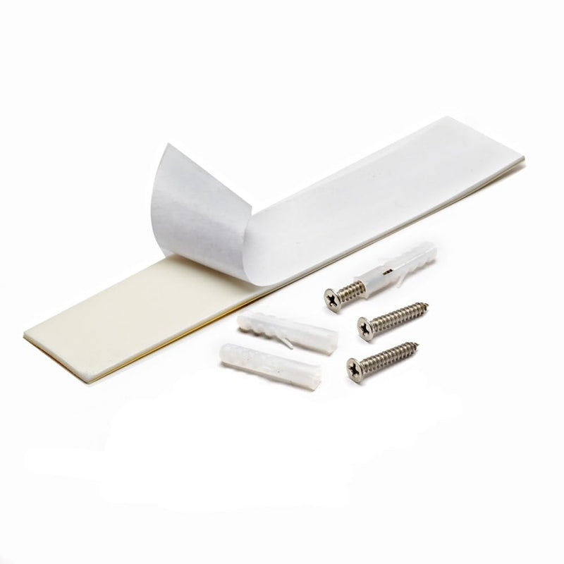 AdirMed VivaEssentials Double Glove Box Holder, Wall Mount or Free Standing Black Acrylic Glove Holder Double Box Capacity