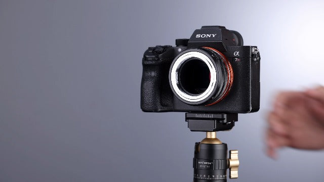 K&F Concept Lens Mount Adapter M42-NEX IV Manual Focus Compatible with M42 Lens and Sony E Mount Camera Body