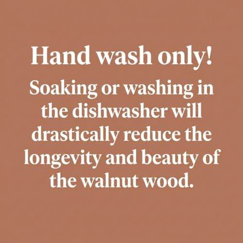Salt & York 13-Inch Walnut Wood Salad Tongs, Handcrafted Wooden Serving Utensils for Tossing Salad, Pasta, Side Dishes & Entertaining, Farmhouse Kitchen & Cookware, Ideal Wedding and Housewarming Gift