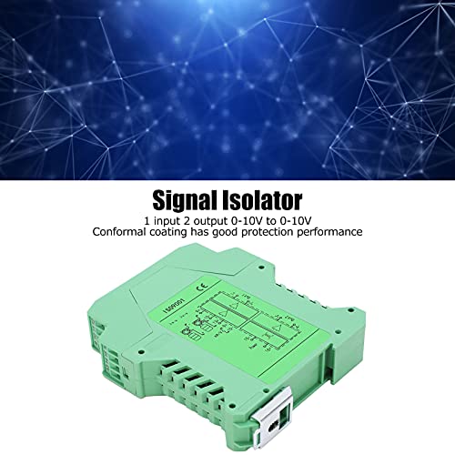 Current Signal Conditioner, 0-10V to 0-10V Highly Reliable Signal Isolator for 2- or 3-Wire Transmitter
