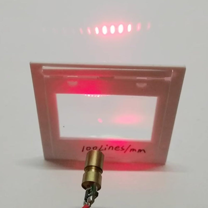 [Australia - AusPower] - Diffraction Grating, Diffraction Grating 50/100/300/600 Lines, 2mm Gear Grating Spectrophotometer, 50/100/300/600 Optical (100 Lines) 100 lines 