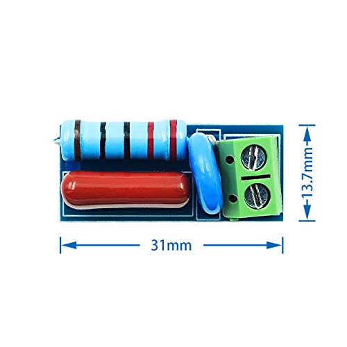 Heemol 5pcs RC Absorption/Snubber Circuit Relay Contact Protection Resistance Surge Module