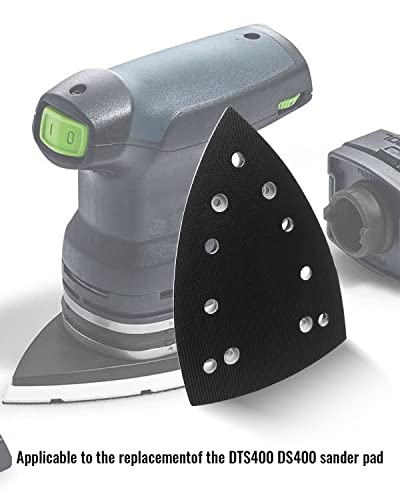 TIKSCIENCE DTS400 DS400 triangle sanding pad, hook and loop disc for random orbit sanders