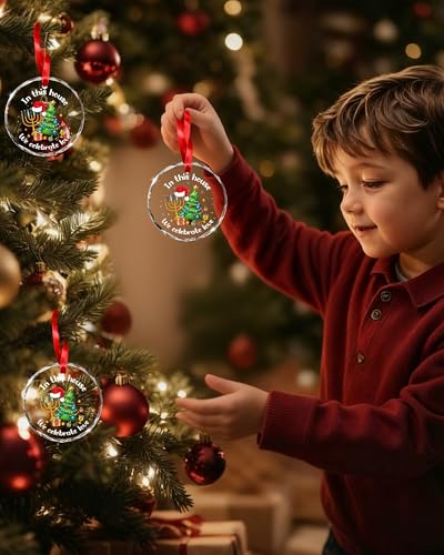 Hanukkah Gifts for Women Men, Hanukkah Christmas Tree Ornaments 2026 Hanukkah Ornaments