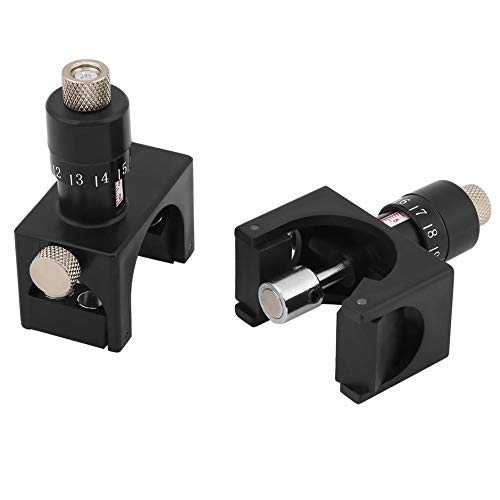 Planer Blade Setter, Akozon Jointer Planer Knife Set 2pcs Magnetic Planer Blade Setting Jig Gauge Setter Woodworking Tool