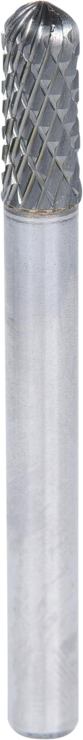 KS Tools 515.3242 Hard metal round milling rotary burr form C, 6mm 6 mm