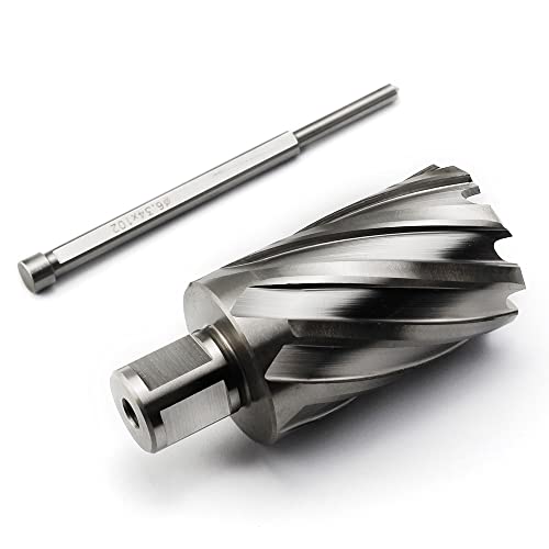 OSCARBIDE 1-1/2 x 2 inch HSS annular cutter with 3/4 inch Weldon shank for mag drills
