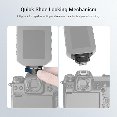 NEEWER Z3-N Replacement Hot Shoe Mount, Only for Z3-N Z3R-N Round Head Flash Compatible with Nikon Cameras, Speedlite Hot Shoe Adapter Repair Part with Upgraded Metal Contact Interface