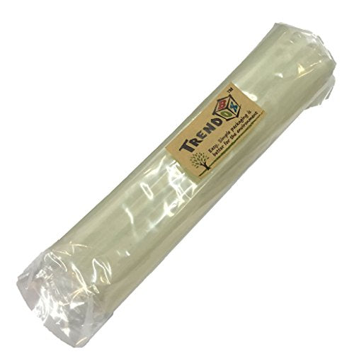 TRENDBOX 10-pack hot melt glue sticks, 11mm x 200mm adhesive strips for crafts, DIY projects, and repairs