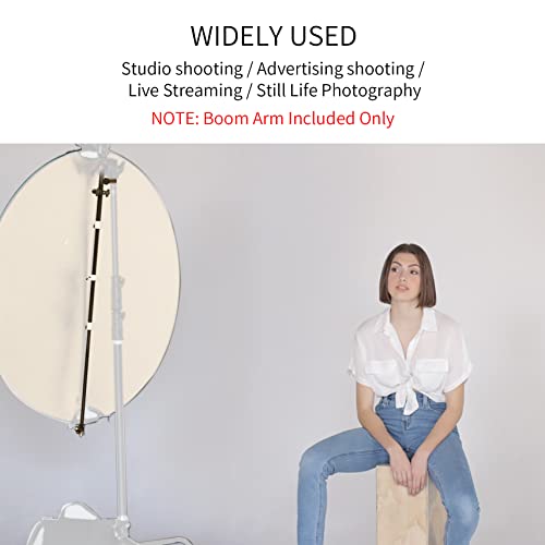 Selens Telescopic Reflector Holder Extendable Boom Arm 360 Degree Swivel