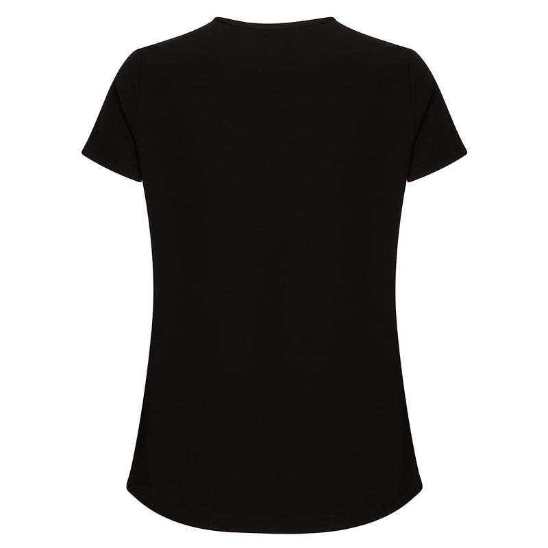 [Australia - AusPower] - M&M SCRUBS Women's Breathable Cool Stretch Fabric Scrub Top and cargo Pant Set Black XX-Large 