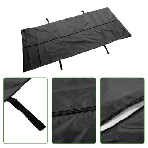 Body Bags for People, Body Bag, Cadaver Bag, Body Storage Bag, 4 Side Handles, Zip in the Centre, Emergency Carcass, Leak-Proof Morgue (210 x 75 cm) | Strapazierfähiges, reißfestes Gewebe, mittige Öffnung, einfache Handhabung für Leichenhallen, Notfall...
